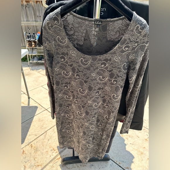 Charcoal Talula lace dress in as is condition - Picture 1 of 2